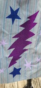 GD inspired star and bolt Hawks dress size xs